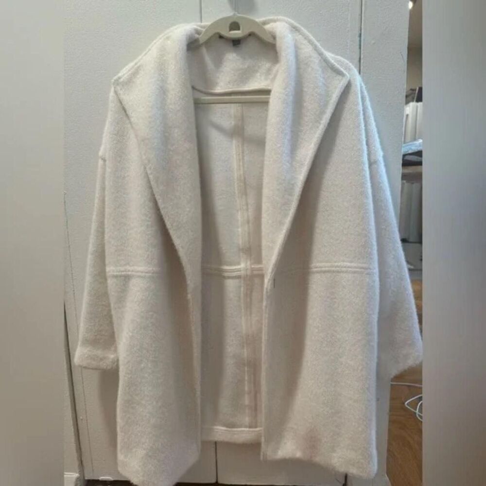 Banana-republic Women's White and Cream Coat